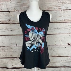 Fifth Sun Black American Tank Small